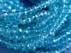 Кришталь Сфера (Рондель) - 6мм-10ниток