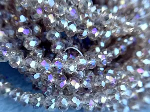 Кришталь Сфера (Рондель) - 6мм-10ниток