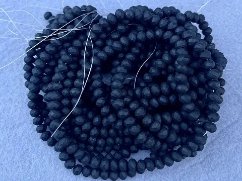 Кришталь Сфера (Рондель) - 6мм-10ниток