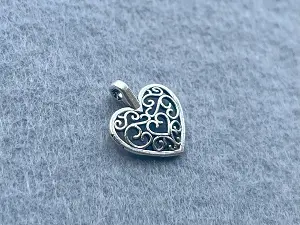 Підвіска Серце -10шт