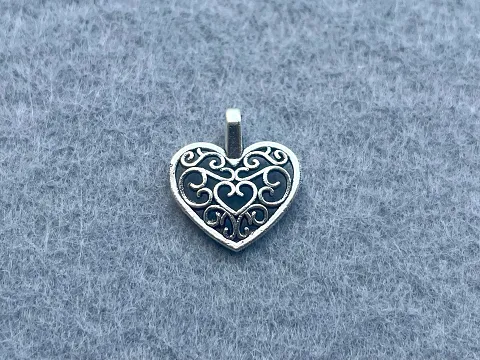 Підвіска Серце -10шт