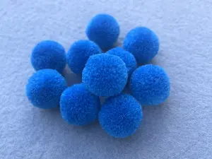 Намистини текстильні (Помпони) - 2см