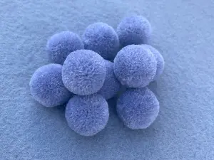 Намистини текстильні (Помпони) - 2см