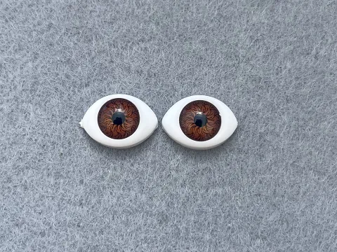 Очі овальні "Живі" - 10*14мм