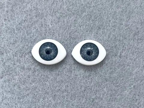 Очі овальні "Живі" - 10*14мм