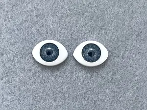 Очі овальні "Живі" - 10*14мм
