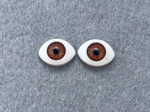 Очі овальні "Живі" - 11*15мм