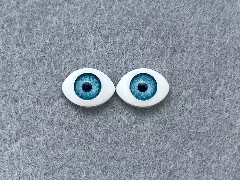 Очі овальні "Живі" - 11*15мм