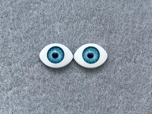 Очі овальні "Живі" - 11*15мм
