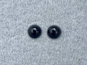 Глазки черные - 10мм