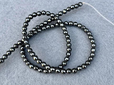 Гематит - 4мм грань