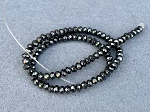 Гематит Рондель - 6мм