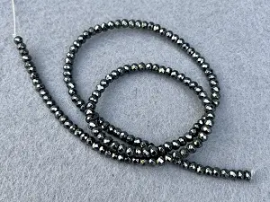 Гематит Рондель - 4мм