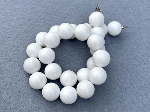 Агат-білий, пресований-18мм