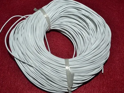 Шкіряний шнур-10метрів