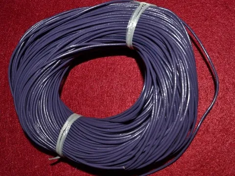 Шкіряний шнур-10метрів