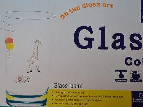 Фарби по склу