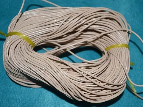 Шкіряний шнур-10метрів