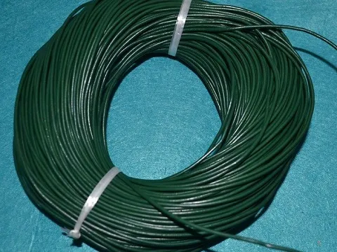 Шкіряний шнур-10метрів