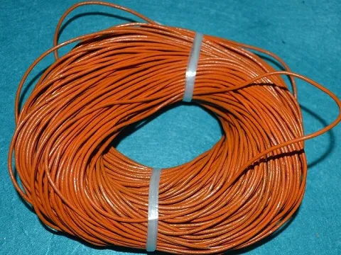Шкіряний шнур-10метрів