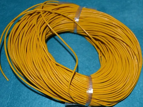 Шкіряний шнур-10метрів