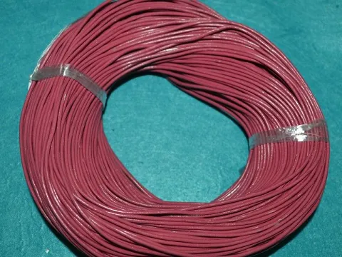 Шкіряний шнур-10метрів