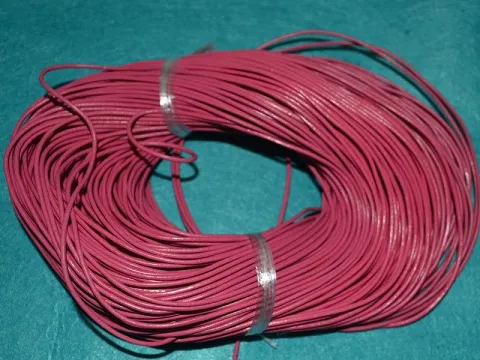 Шкіряний шнур-10метрів