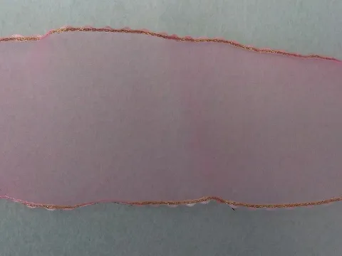 Лента органза-люрекс-5см