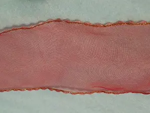 Стрічка органза-люрекс-5см