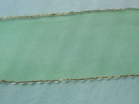 Стрічка органза-люрекс-5см