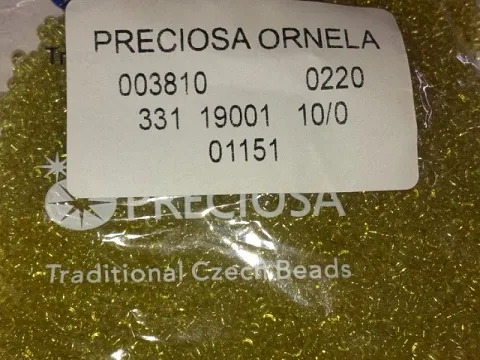 Бісер Preciosa 01151