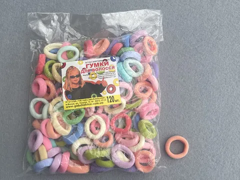 Набір гумок для волосся