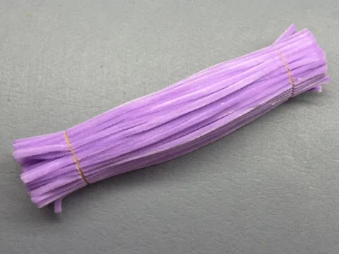 Синельний дріт 1 уп (90 шт) - Яскрава Лаванда