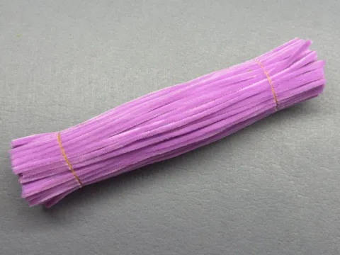 Синельний дріт 1 уп (90 шт) - Рожева Орхідея