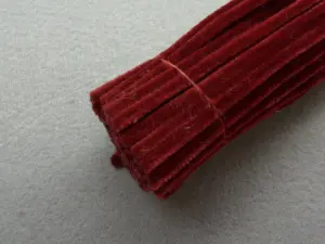 Синельний дріт 1 уп (90 шт) - Темно червоний