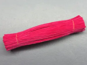 Синельний дріт 1 уп (90 шт) - Фуксія