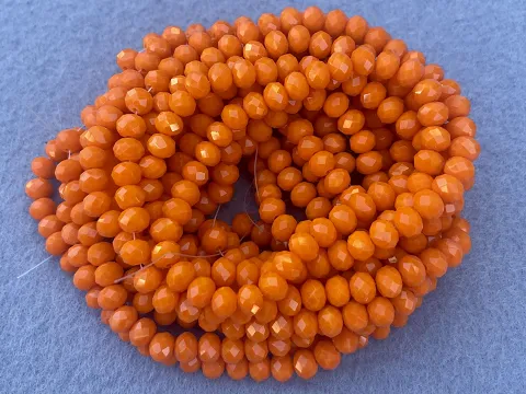 Хрусталь Сфера (Рондель) - 6мм