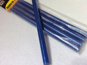 Клей силіконовий 10мм синій