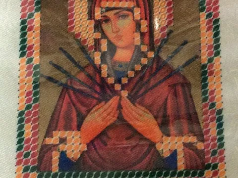 Вышивка 6*7см укр