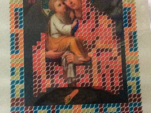 Вышивка 6*7см  укр