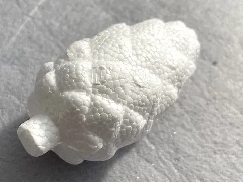 Заготівля з пінопласту-шишка