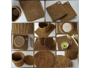 Бавовняний шнур, Білий, 7мм, 100 метрів.