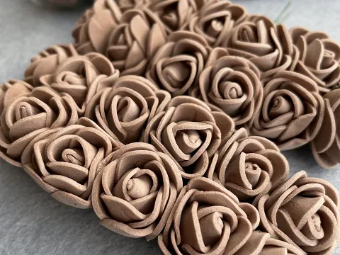 Розы из фоамирана ø2-2,5см
