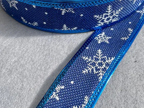 Новорічна стрічка-3,8см