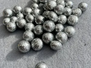 Кульки пінопластові з глітером