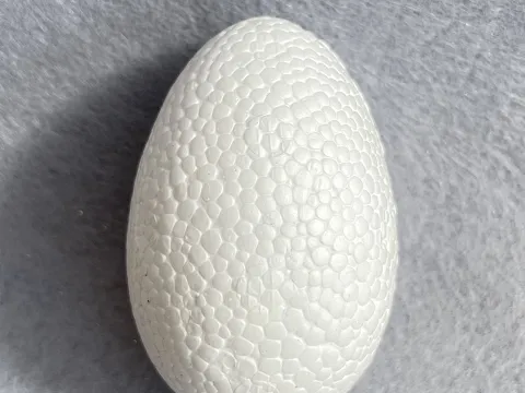 Заготівля з пінопласту-яйця