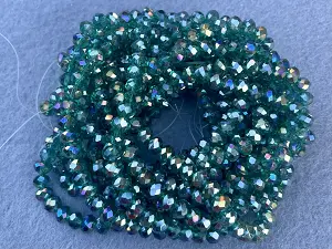 Кришталь Сфера (Рондель) - 6мм-10ниток