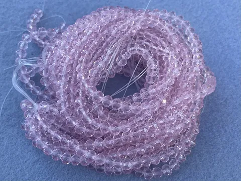 Кришталь Сфера (Рондель) - 6мм-10ниток