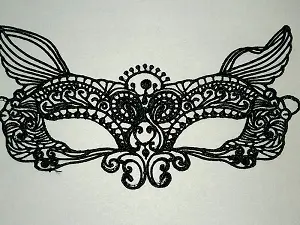 маска мереживна