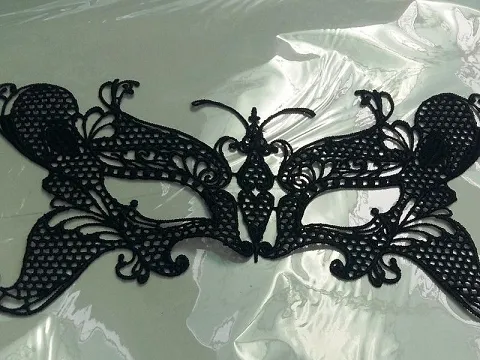 маска мереживна